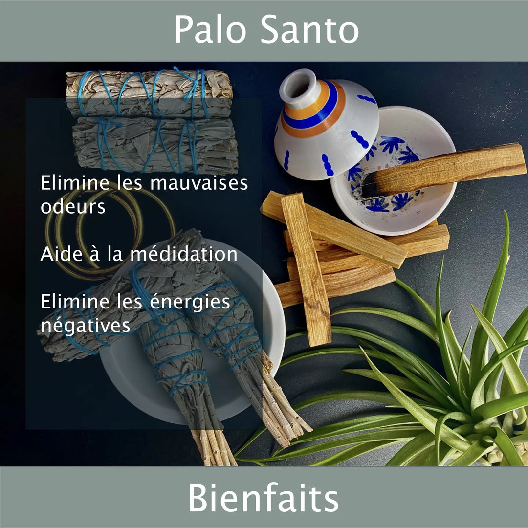 3 Weißer Salbei, 4 Palo Santo